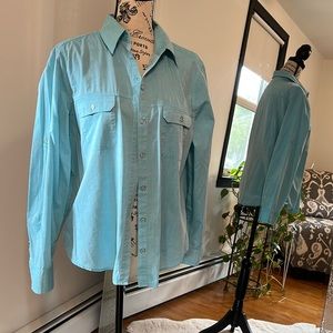 New York & Co. light blue size large